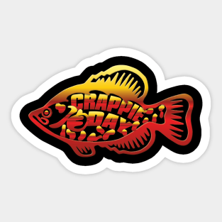 Crappie Day Sticker